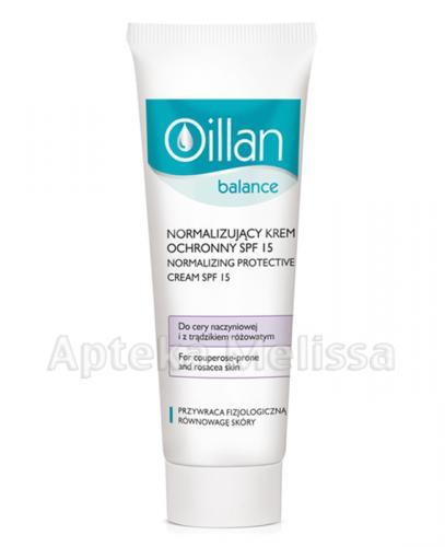  OILLAN BALANCE Normalizujący krem ochronny SPF15 - 40 ml - Apteka internetowa Melissa  