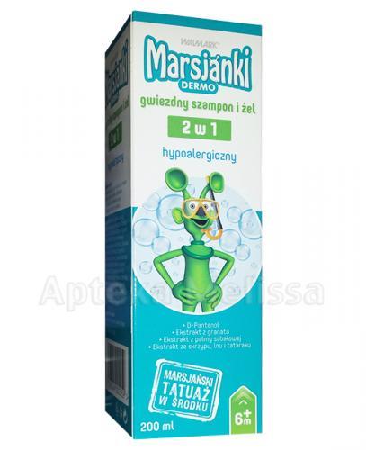 MARSJANKI DERMO Gwiezdny szampon i żel 2w1 - 200 ml - Apteka internetowa Melissa
