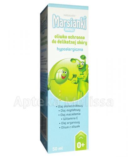 MARSJANKI MINI Oliwka ochronna pielęgnuje od pierwszego dnia życia - 50 ml - Apteka internetowa Melissa