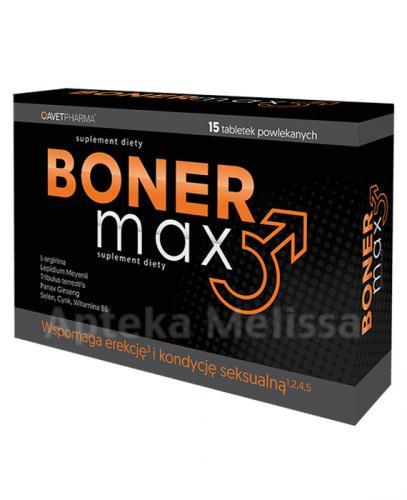BONERMAX - 15 tabl. - Apteka internetowa Melissa