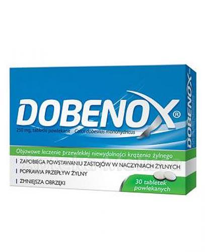  DOBENOX 250 mg - 30 tabl. - cena, opinie, ulotka - Apteka internetowa Melissa  