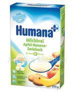 HUMANA Kaszka mleczna jabłkowo-bananowa z sucharkiem - 250 g - Apteka internetowa Melissa