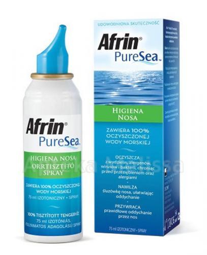  AFRIN PURESEA Higiena nosa aerozol - 75 ml - Apteka internetowa Melissa  