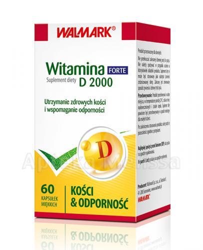  WALMARK WITAMINA D 2000 FORTE - 60 kaps. - Apteka internetowa Melissa  