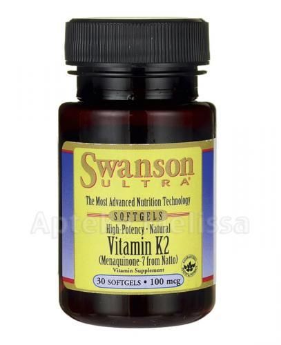 Swanson Witamina K2 100 mcg - Apteka internetowa Melissa