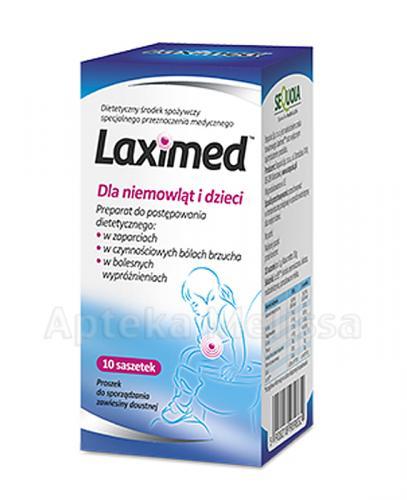 LAXIMED Na zaparcia dla niemowląt, dzieci i dorosłych - 10 sasz. - Apteka internetowa Melissa