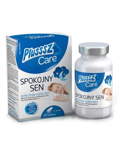 PLUSSSZ CARE SPOKOJNY SEN - 20 tabl. - Apteka internetowa Melissa