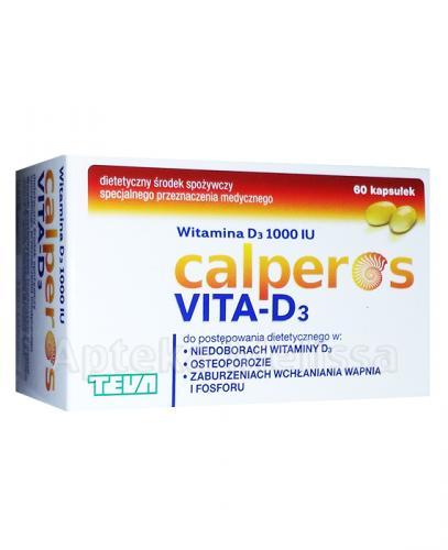 CALPEROS VITA-D3 1000 I.U. - 60 kaps. - Apteka internetowa Melissa