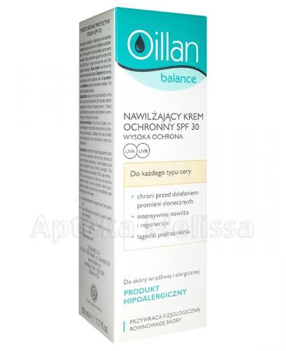OILLAN BALANCE Nawilżający krem ochronny SPF30 - 50 ml - Apteka internetowa Melissa