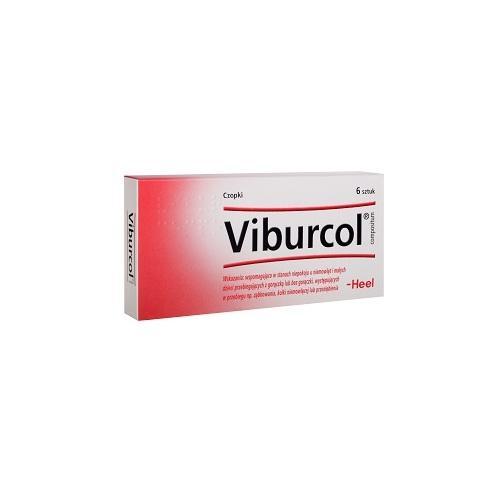 HEEL VIBURCOL COMPOSITUM Czopki - 6 szt. - Apteka internetowa Melissa