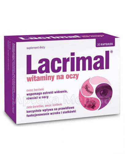 LACRIMAL Witaminy do oczu - 30 kaps. - Apteka internetowa Melissa
