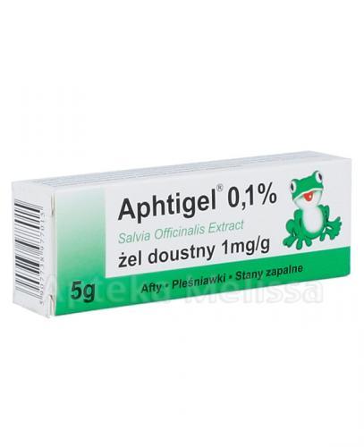 APHTIGEL Żel doustny 1 mg/g - 5 g - Apteka internetowa Melissa
