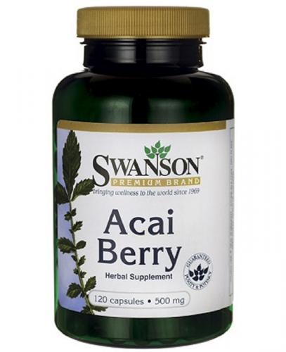 SWANSON Acai owoce 500 mg - 120 kaps. - Apteka internetowa Melissa