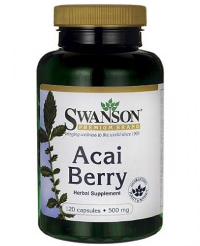  SWANSON Acai owoce 500 mg - 120 kaps. - Apteka internetowa Melissa  