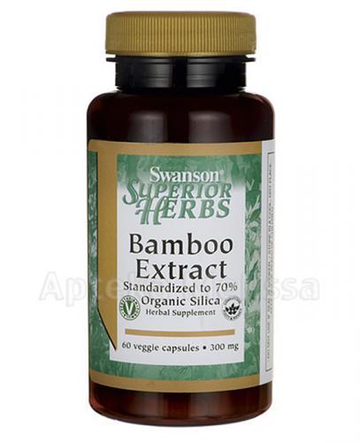 SWANSON Bambus ekstrakt standaryzowany 300 mg - 60 kaps. - Apteka internetowa Melissa