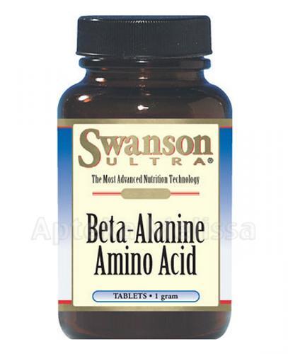 SWANSON Beta Alanine 1000 mg - 60 tabl. - Apteka internetowa Melissa