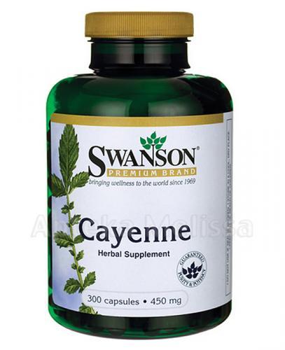  SWANSON Cayenne 450 mg - 300 kaps. - Apteka internetowa Melissa  