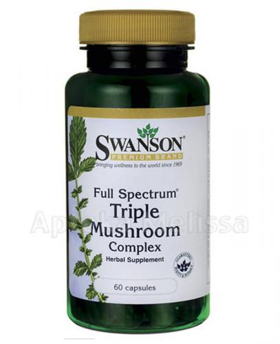  SWANSON Full Spectrum Triple Muschroom - 60 kaps. - Apteka internetowa Melissa  