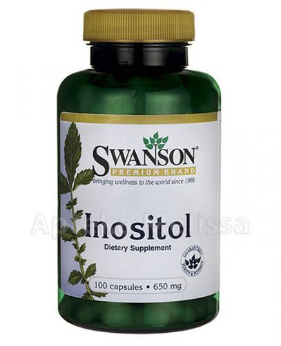 Swanson Inozytol 650 mg - Apteka internetowa Melissa  