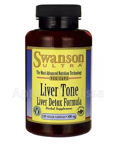 SWANSON Liver Tone 300 mg, 120 kapsułek - Apteka internetowa Melissa  