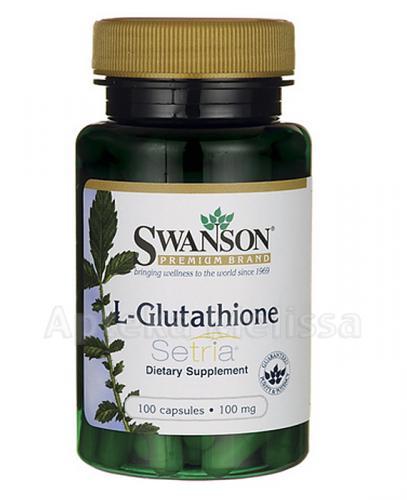  SWANSON L-Glutation 100 mg - 100 kaps. - Apteka internetowa Melissa  