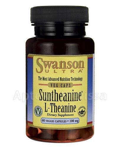SWANSON Suntheanine L-Teanina - 60 kaps. - Apteka internetowa Melissa