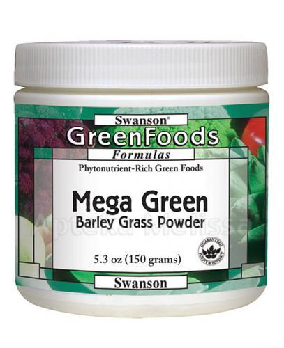 Swanson Mega Green Barley Grass - Apteka internetowa Melissa