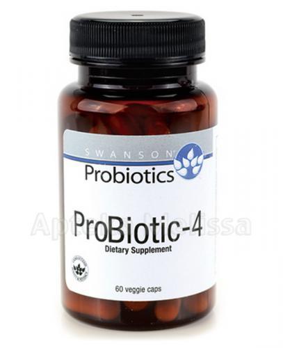 SWANSON ProBiotic-4 - 60 kaps. - Apteka internetowa Melissa