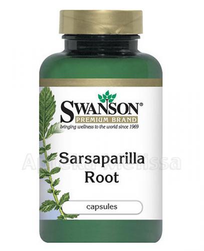 SWANSON Sarsaparilla 450 mg - 60 kaps. - Apteka internetowa Melissa  