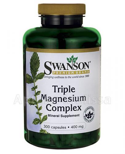  SWANSON Triple Magnesium Complex - 300 kaps. - Apteka internetowa Melissa  