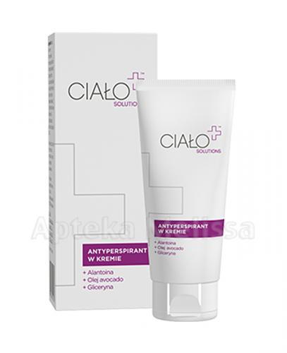 CIAŁO PLUS SOLUTIONS Antyperspirant w kremie - 60 ml - Apteka internetowa Melissa