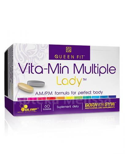 OLIMP QUEEN FIT VITA-MIN MULTIPLE LADY - 60 tabl. - Apteka internetowa Melissa