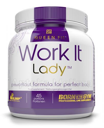 OLIMP QUEEN FIT WORK IT LADY Smak cytrynowy - 337 g - Apteka internetowa Melissa