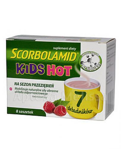SCORBOLAMID KIDS HOT - 8 sasz. - Apteka internetowa Melissa