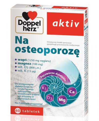 DOPPELHERZ AKTIV Na osteoporozę - 60 tabl. - Apteka internetowa Melissa