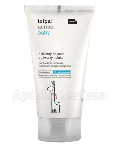 TOŁPA DERMO BABY Delikatny balsam do twarzy i ciała - 150 ml - Apteka internetowa Melissa