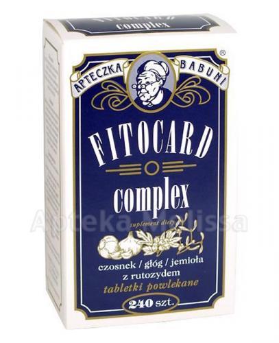 FITOCARD COMPLEX - 240 tabl. - Apteka internetowa Melissa