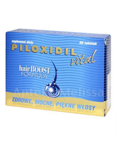 PILOXIDIL VITAL - 60 tabl. - ZDROWE, MOCNE, PIĘKNE WŁOSY - Apteka internetowa Melissa