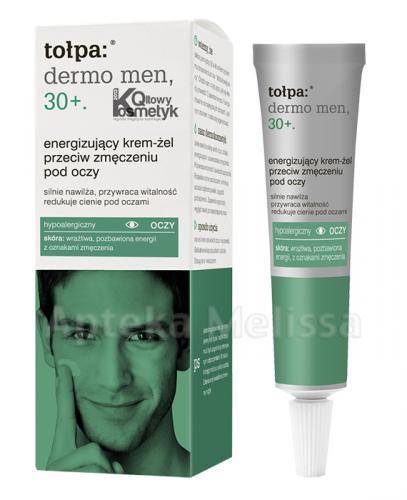 TOŁPA DERMO MEN 30+ Energizujący krem-żel przeciw zmęczeniu pod oczy - 10 ml - Apteka internetowa Melissa