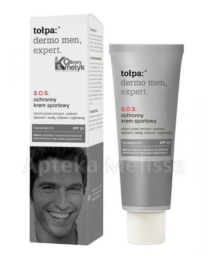 TOŁPA DERMO MEN EXPERT Ochronny krem sportowy SPF20 - 40 ml - Apteka internetowa Melissa