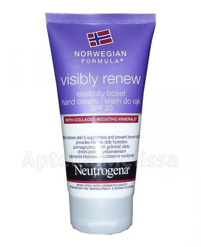 NEUTROGENA FORMUŁA NORWESKA VISIBLY RENEW Krem do rąk SPF20 - 75 ml - Apteka internetowa Melissa