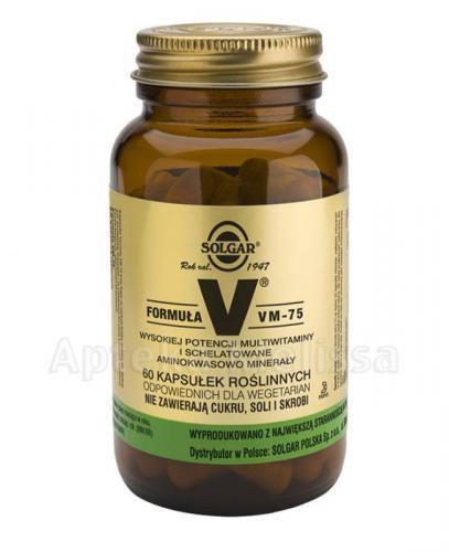 SOLGAR FORMUŁA VM-75 - 60 kaps - Apteka internetowa Melissa