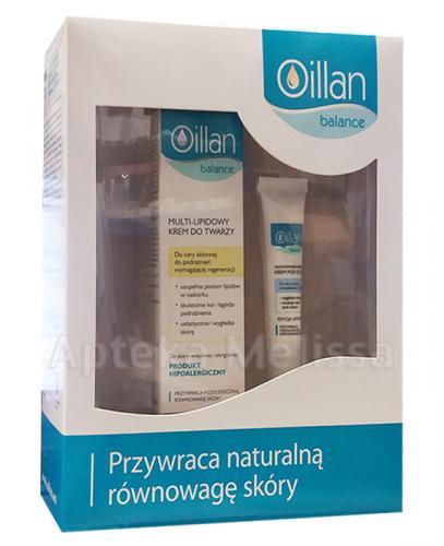 OILLAN BALANCE Multi-lipidowy krem do twarzy - 40 ml + Przeciwzmarszczkowy krem pod oczy - 15 ml - Apteka internetowa Melissa