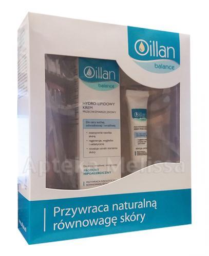 OILLAN BALANCE Hydro-lipidowy krem przeciwzmarszczkowy - 50 ml + Przeciwzmarszczkowy krem pod oczy - 15 ml - Apteka internetowa Melissa