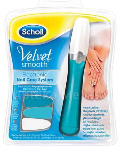 SCHOLL VELVET SMOOTH Elektroniczny system do paznokci - 1 szt. - Apteka internetowa Melissa