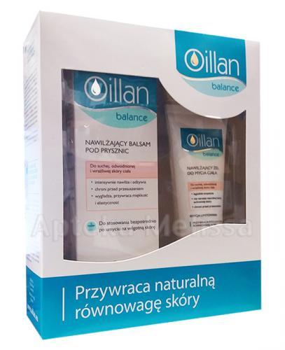 OILLAN BALANCE Nawilżający balsam pod prysznic - 200 ml + Nawilżający żel do mycia ciała - 100 ml - Apteka internetowa Melissa