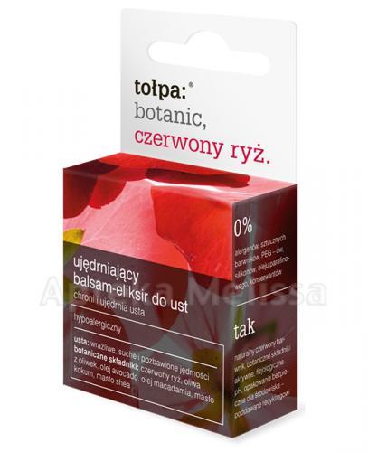 TOŁPA BOTANIC CZERWONY RYŻ 40+ Ujędrniający balsam-eliksir do ust - 8 g - Apteka internetowa Melissa