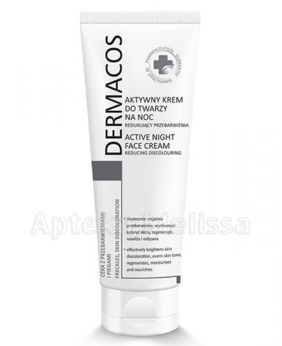 DERMACOS Aktywny krem do twarzy na noc redukujący przebarwienia - 50 ml - Apteka internetowa Melissa