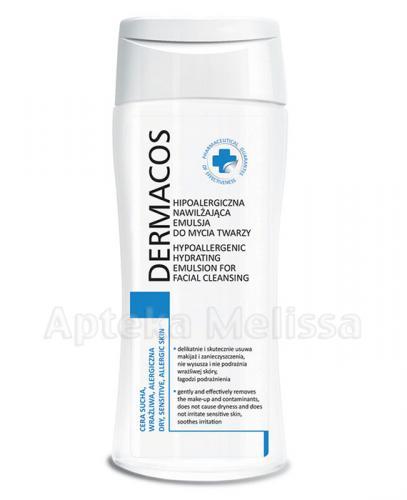  DERMACOS Hipoalergiczna nawilżająca emulsja do mycia twarzy - 200 ml - Apteka internetowa Melissa  