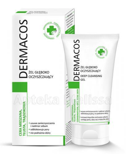 DERMACOS Żel głęboko oczyszczający - 150 ml - Apteka internetowa Melissa